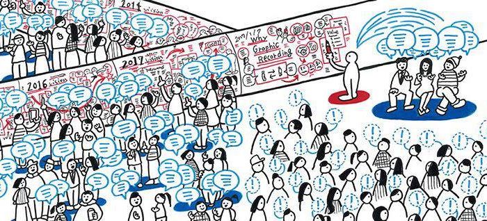 【参加者募集】公開研究会「ビジュアルコミュニケーションを科学する」・公開講座「 グラフィックレコーディング入門 」のお知らせ
